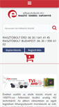 Mobile Screenshot of eriasztobolt.hu